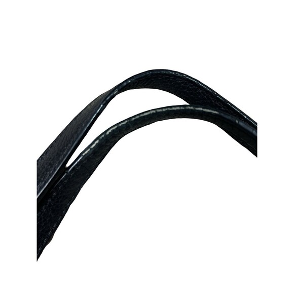 Coach Penelope Black Pebbled Leather 9x12x5” Hand Bag PurseTurn-Lock - Picture 9 of 16